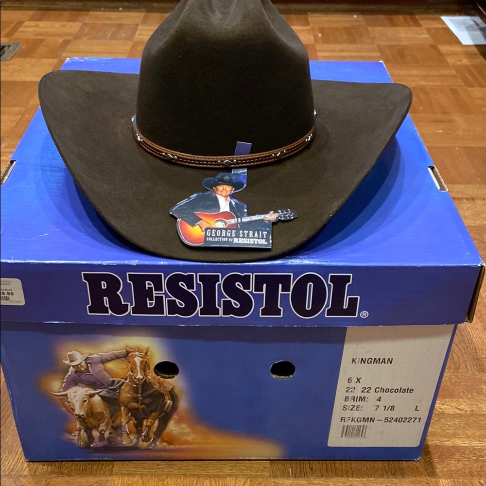 Men's Chocolate Cowboy Hat